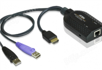 ATEN 宏正  成都 KVM  KA7168  USB HDMI虚拟媒体电脑端模块+智能卡阅读器