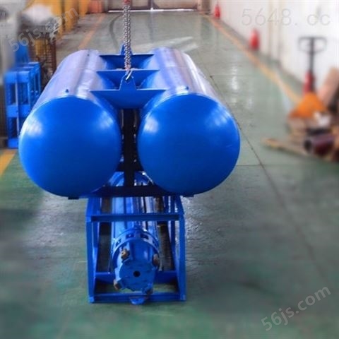 天津智匠河道取水浮筒式潜水泵