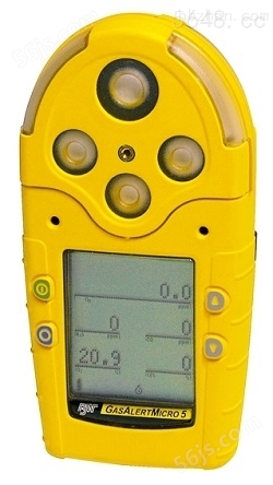 安装型5种气体警报检测仪
